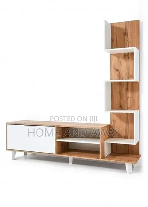 Tv Stands With Tower Shelves in Any Colour From 600,000/- + Delivery