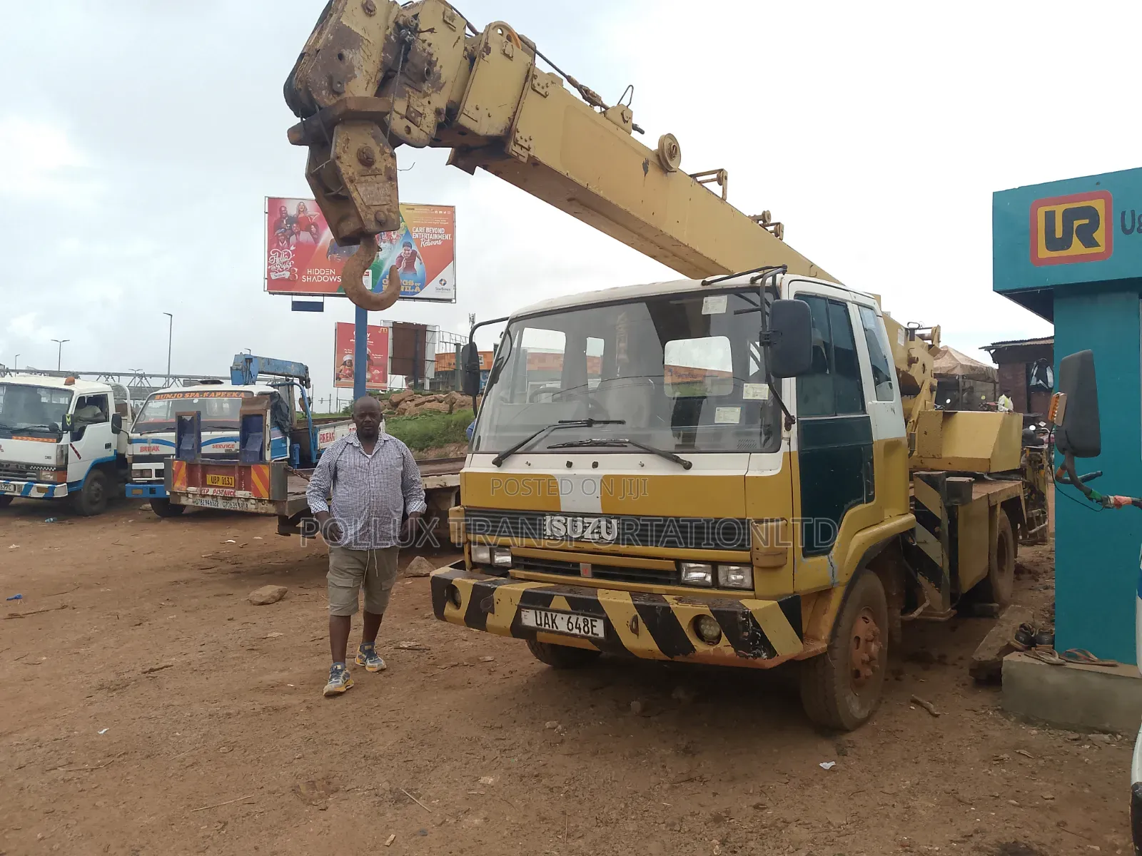 Bagger Cranes for Hire 8 Tonnes