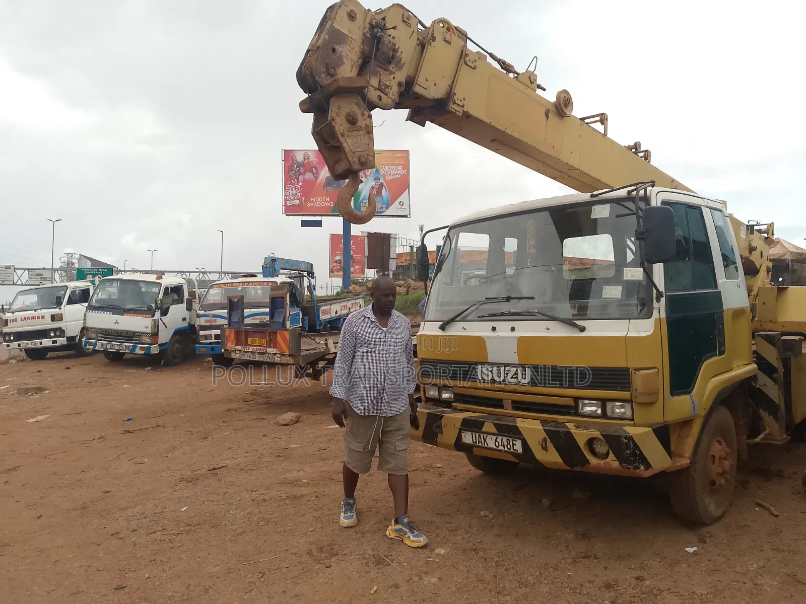Bagger Cranes for Hire 8 Tonnes