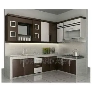L Shaped Excellent Kitchen Cabinets in Any Colour From 880,000/-
