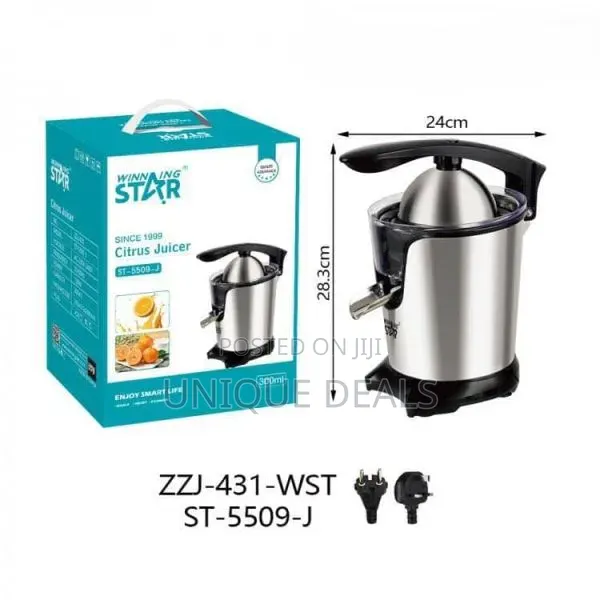 Winning Star St-5509-J Citrus Juicer With a 300ml Capacity