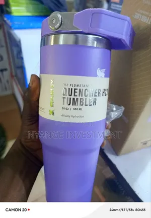 Stanley Cup With Top Handle Purple