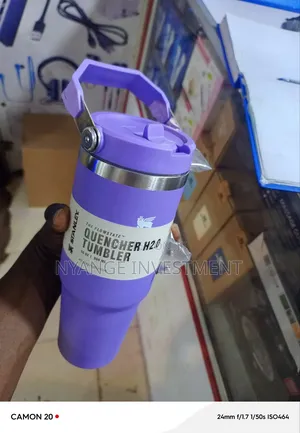 Stanley Cup With Top Handle Purple