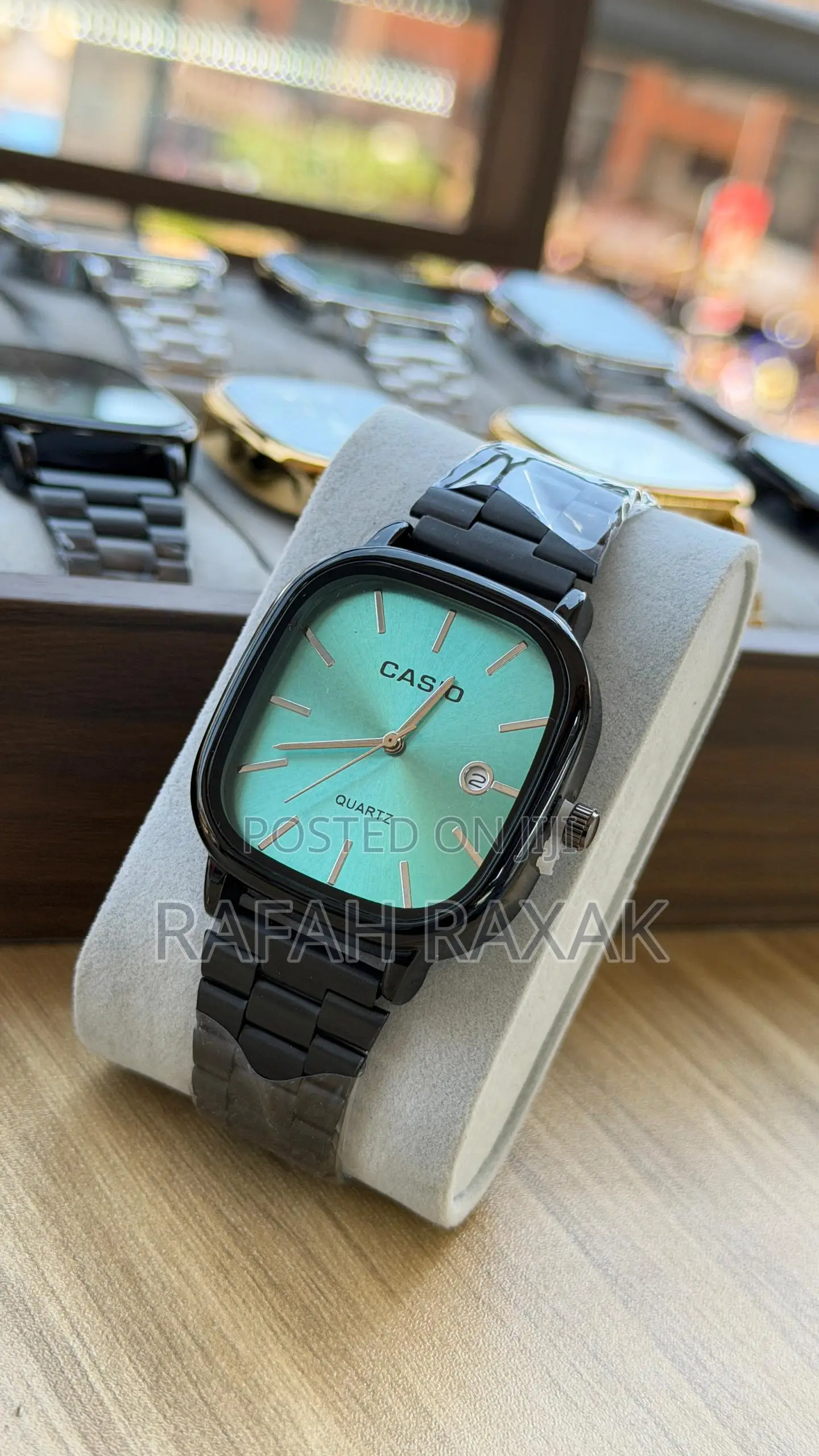 Light Blue Dial Version of Casio Quartz Lady’S Watch