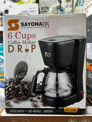 6 Cups Sayona Coffee Maker/Sayona Coffee Maker