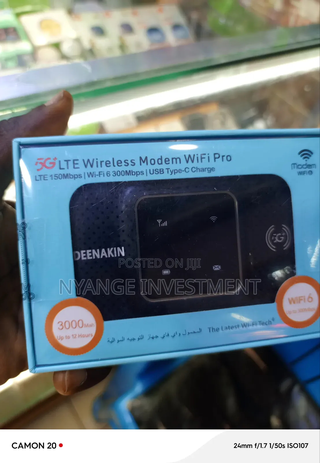 Deenakin 5g+ Lte Wireless Modem Wifi Pro. Wireless Modem