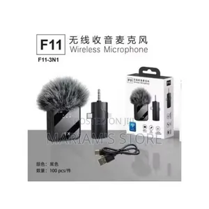 Set of Wireless Lavaliere Microphones for Recording With Smartphones
