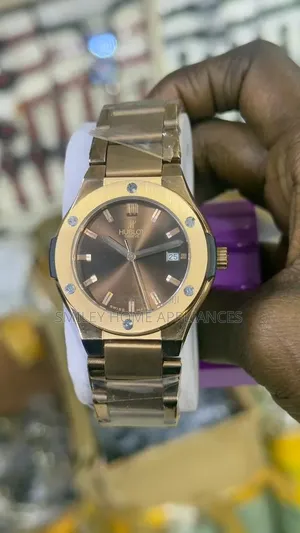 Men's Original Hublot Wrist Automatic Time Piece at 20% Discount
