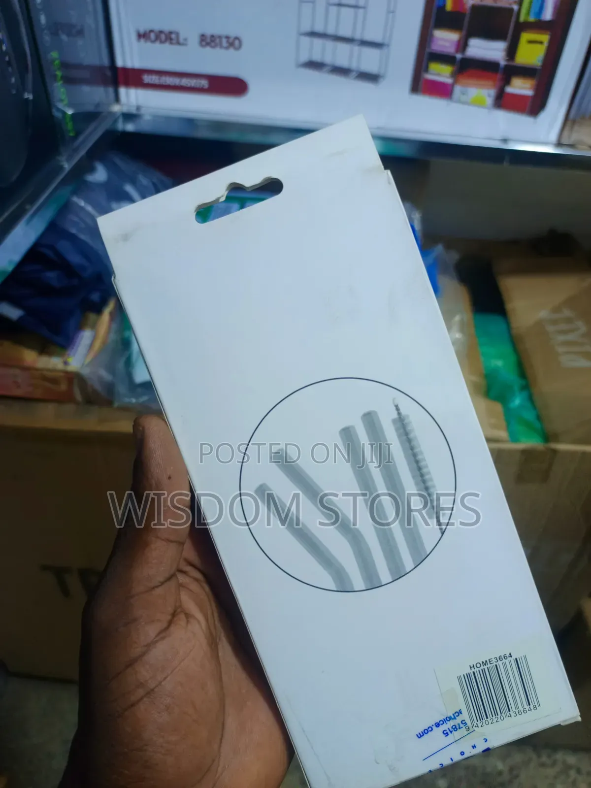 Reusable Glass Drinking Straws.