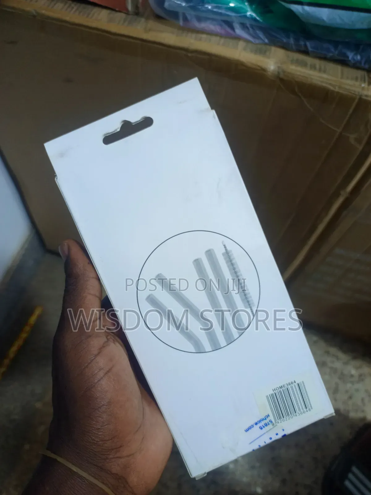 Reusable Glass Drinking Straws.