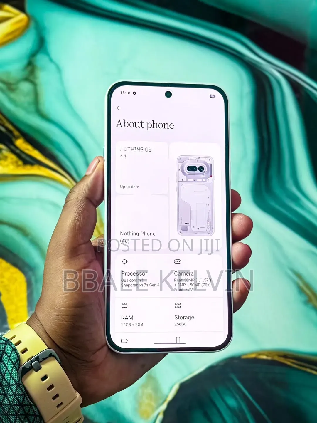 New Nothing Phone 4a 256 GB White