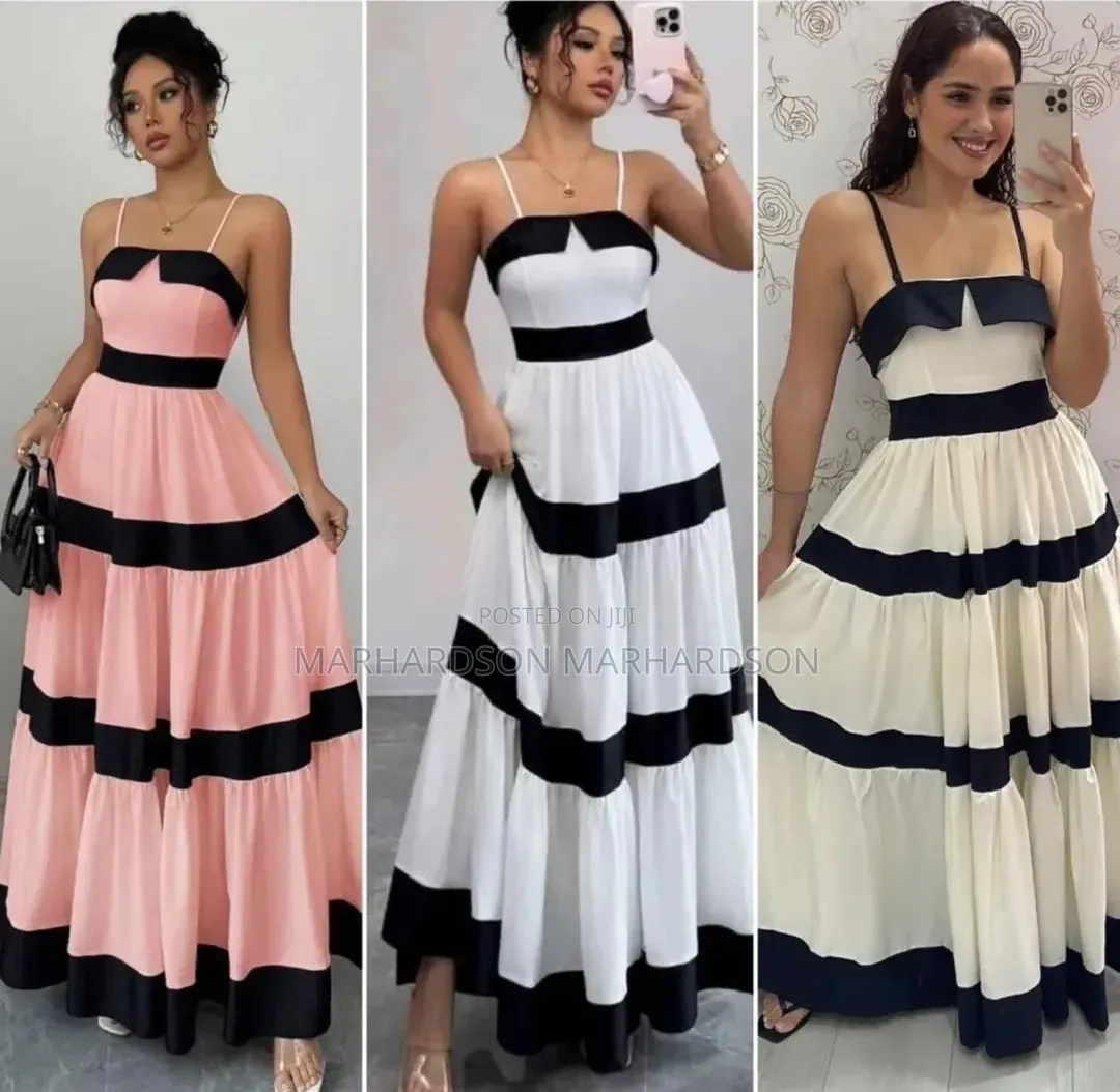 Long Round Dresses