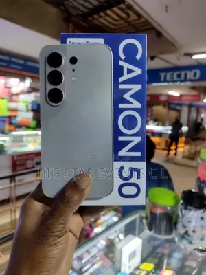 New Tecno Camon 50 256 GB Black