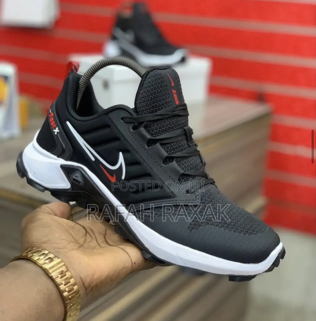 Black Version of Nike Fast Sneakers