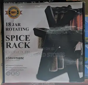 18 Jar Rotating Spice Rack