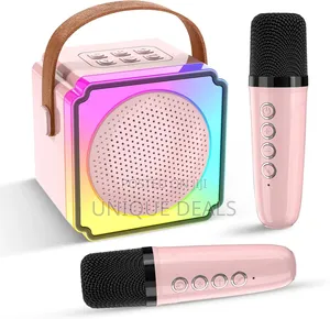 Mini Karaoke Machine for Kids, Portable Bluetooth Speaker