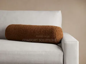 Big Bolster Cushion 20x60cm. Brown