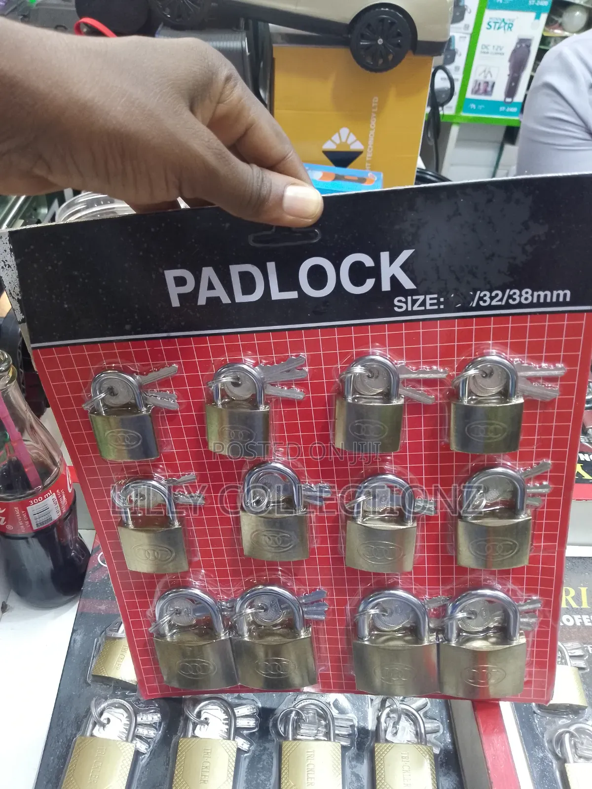 32/38 Padlock Chart