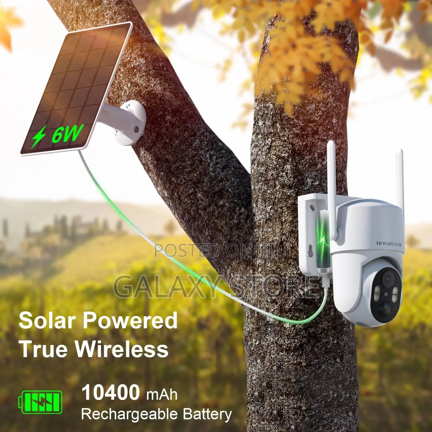 4g Solar Security Camera Outdoor Wireless With Night Vision