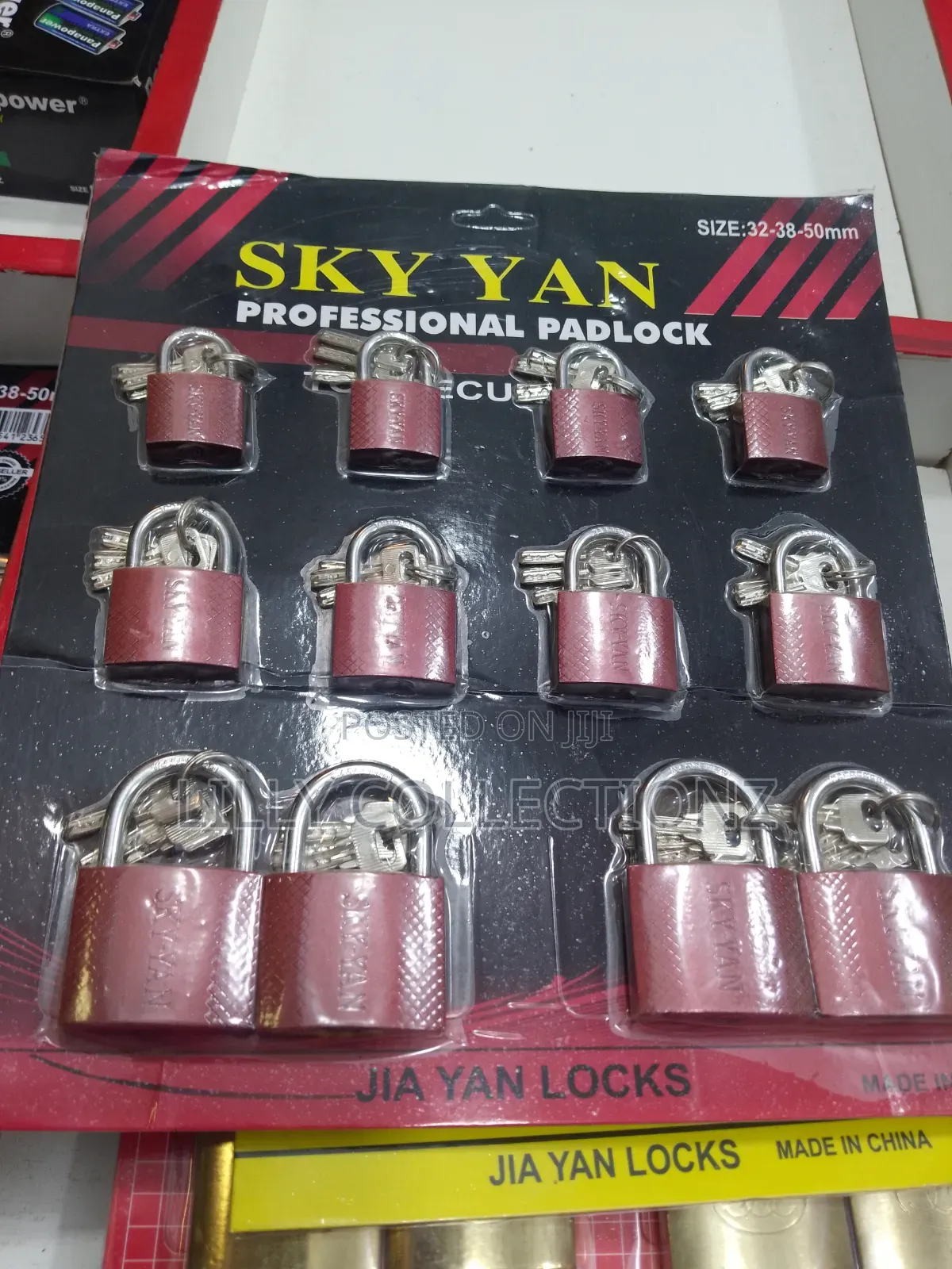 Size 32-38-50mm Sky Yan Padlocks