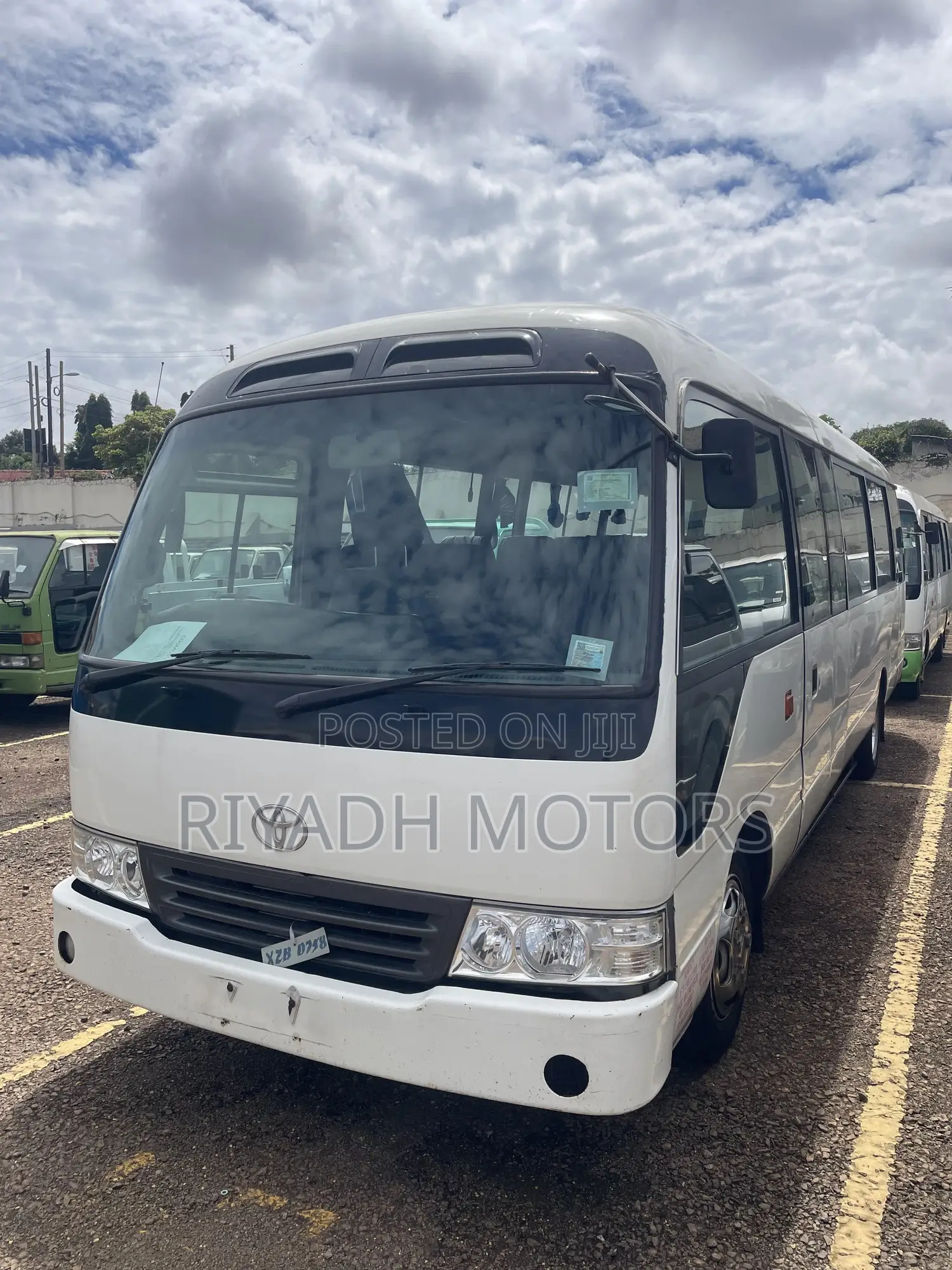 Toyota Coaster 2017 White