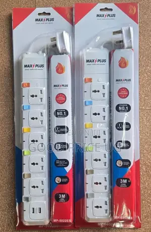Max Plus Brand Electrical Power Extension Strips