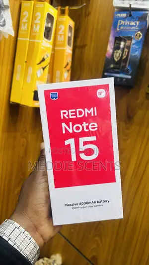New Xiaomi Redmi Note 15 256 GB Black