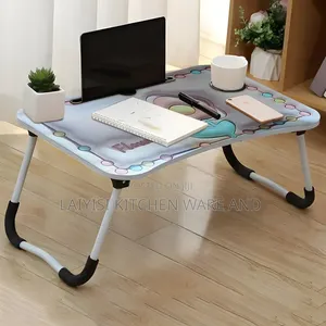 Foldable Laptop Table for Adults Kids – Portable Study Work Desk