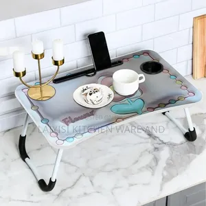 Foldable Laptop Table for Adults Kids – Portable Study Work Desk