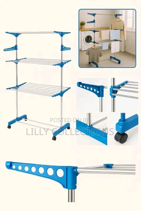 Heavy Duty Clothes Drying Rack