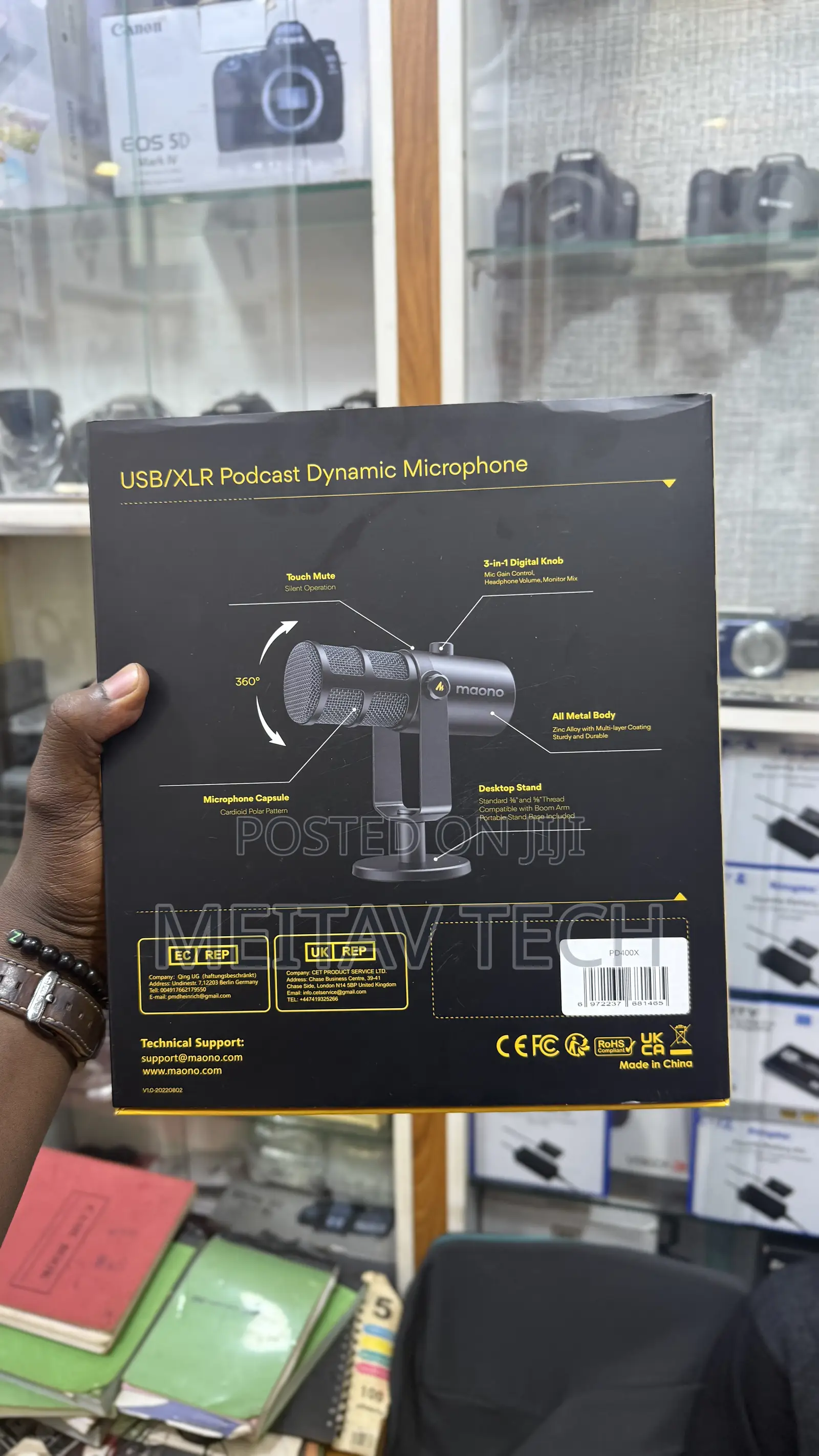 Maono Pd400x Usb/XLR Podcast Dynamic