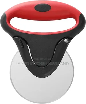 Pizza Cutter Wheel Slip Resistant Handle Handheld Detachable Stainless
