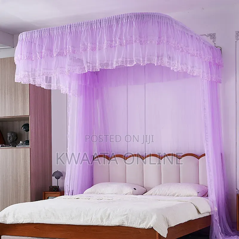 Wall Mount Mosquito Net Cozy Drape Princess Bedroom Decoration