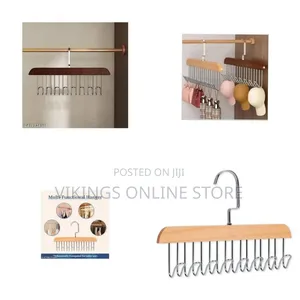 Multi-Purpose Wooden Hangers