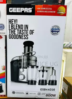 Geepas 4-in-1 Blender and Juice Extractor,