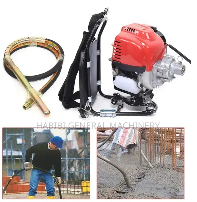 Portable/Backpack Petrol/Gas Powered 4 Stroke Concrete Vibrator