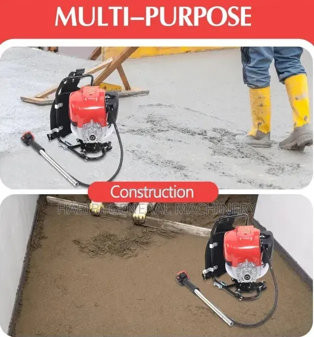 Portable/Backpack Petrol/Gas Powered 4 Stroke Concrete Vibrator