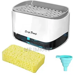 2-in-1 Kitchen Soap Dispenser and Sponge Caddy
