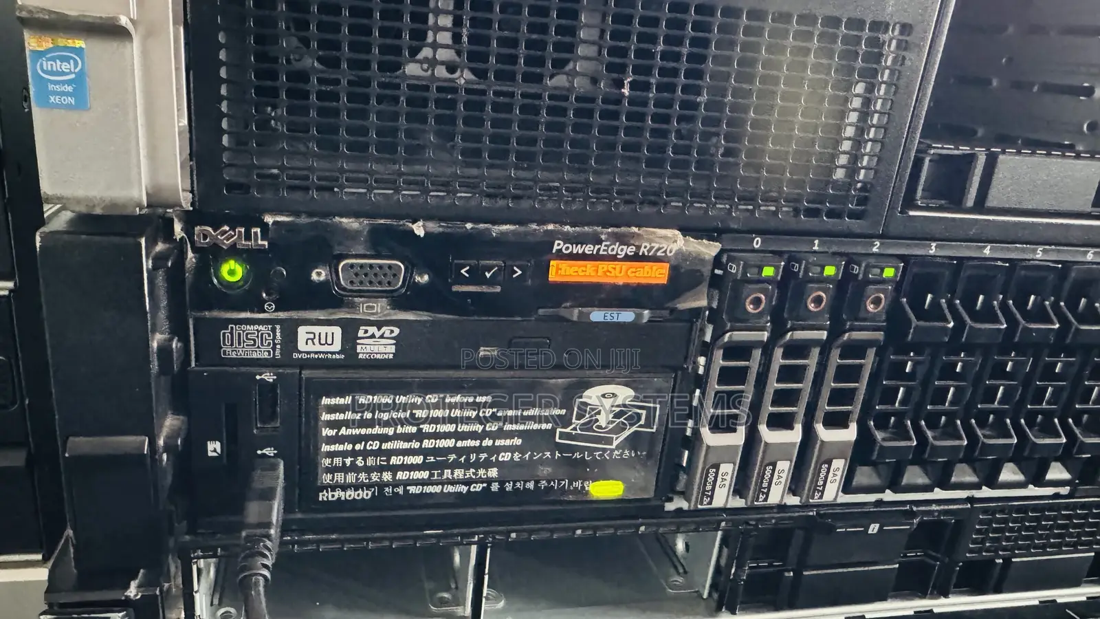 Server Dell PowerEdge R730 64GB Intel Xeon HDD+SSD 1.5T