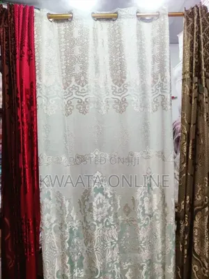 2 PC Ready Made Shading Curtains for Dining Room Bedroom 1.5m Each