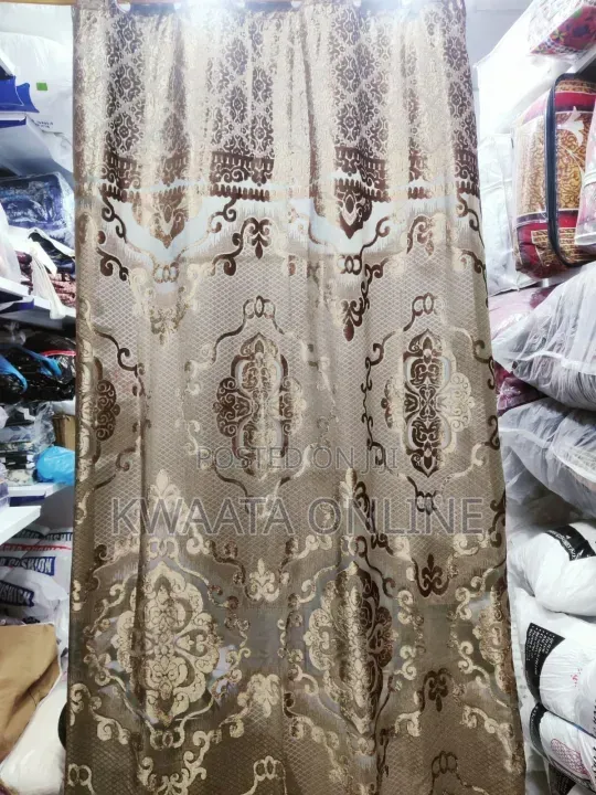 2 PC Ready Made Shading Curtains for Dining Room Bedroom 1.5m Each