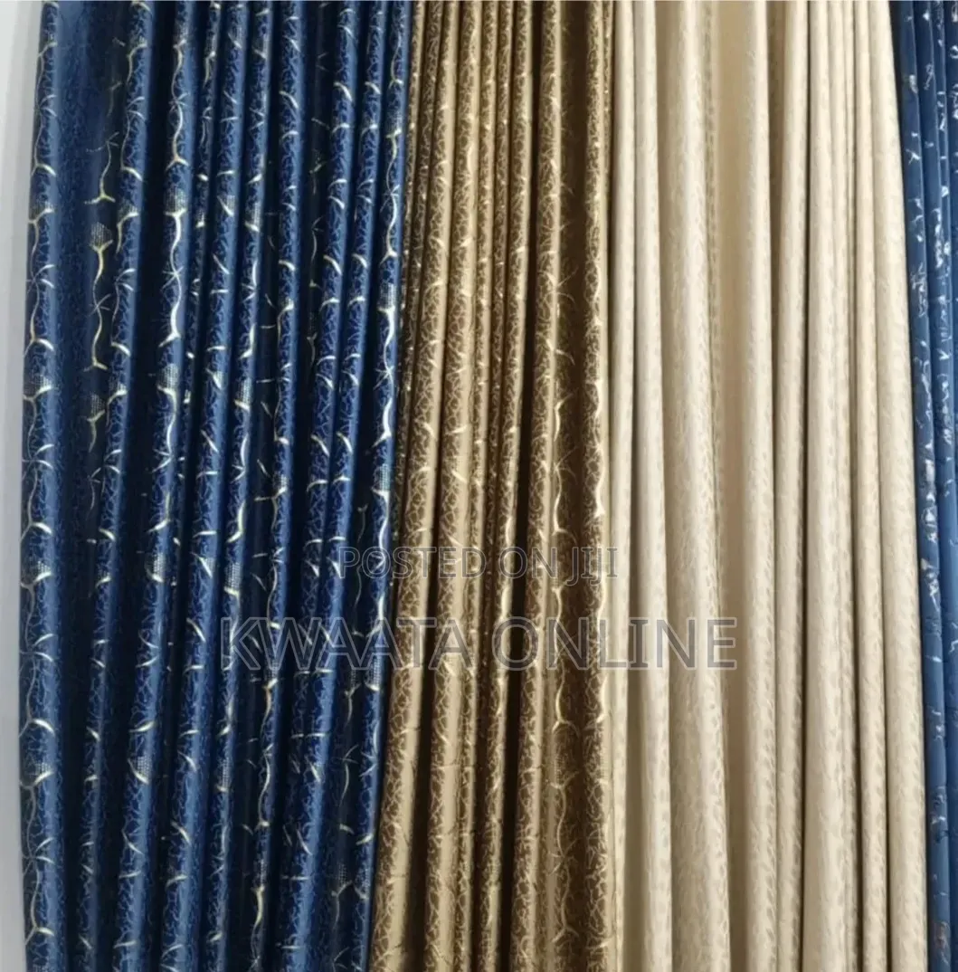 2 PC Ready Made Shading Curtains for Dining Room Bedroom 1.5m Each