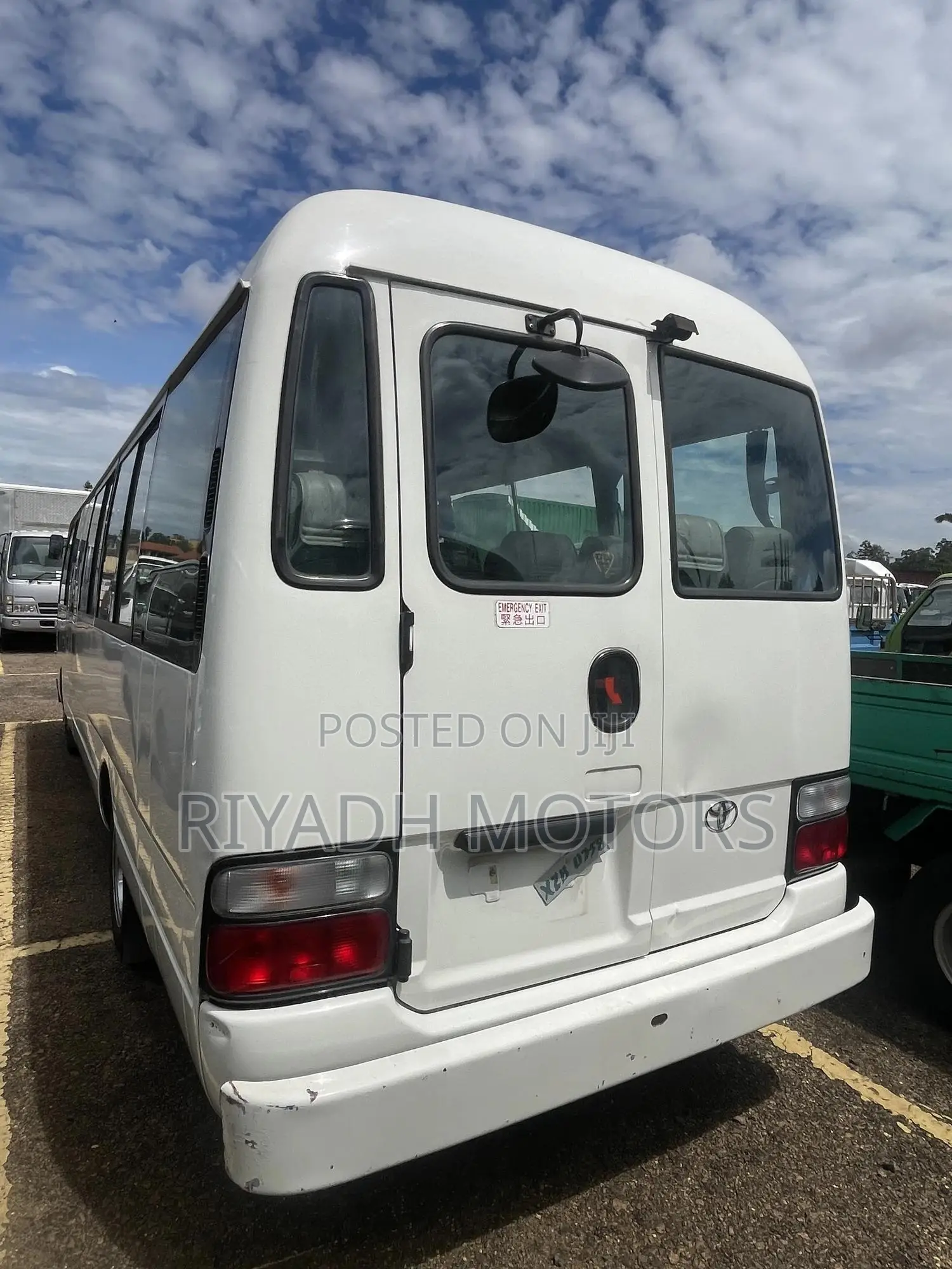 Toyota Coaster 2017 White