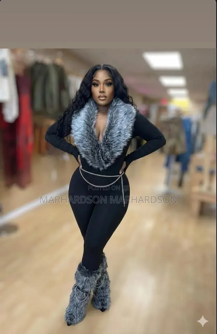 The Fur Chest Jumpsuit