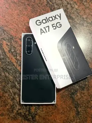New Samsung Galaxy A17 5G 256 GB Black