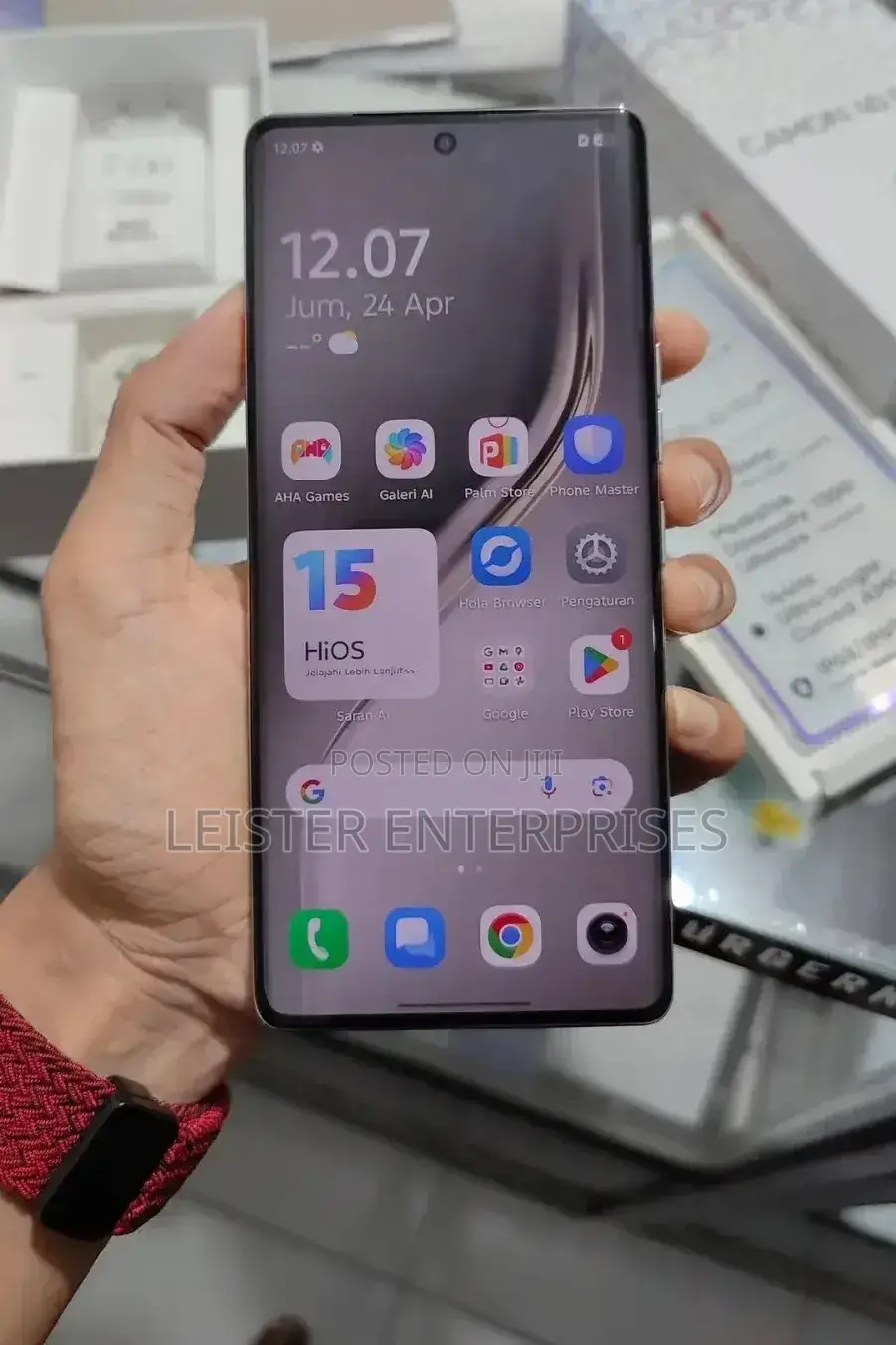 New Tecno Camon 40 Pro 5G 256 GB Black
