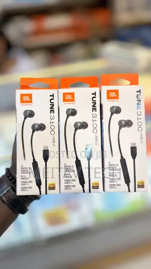 JBL Tune 310c Wired Usb C Earphones