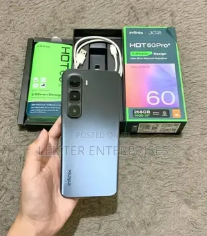 New Infinix Hot 60 Pro+ 128 GB Black