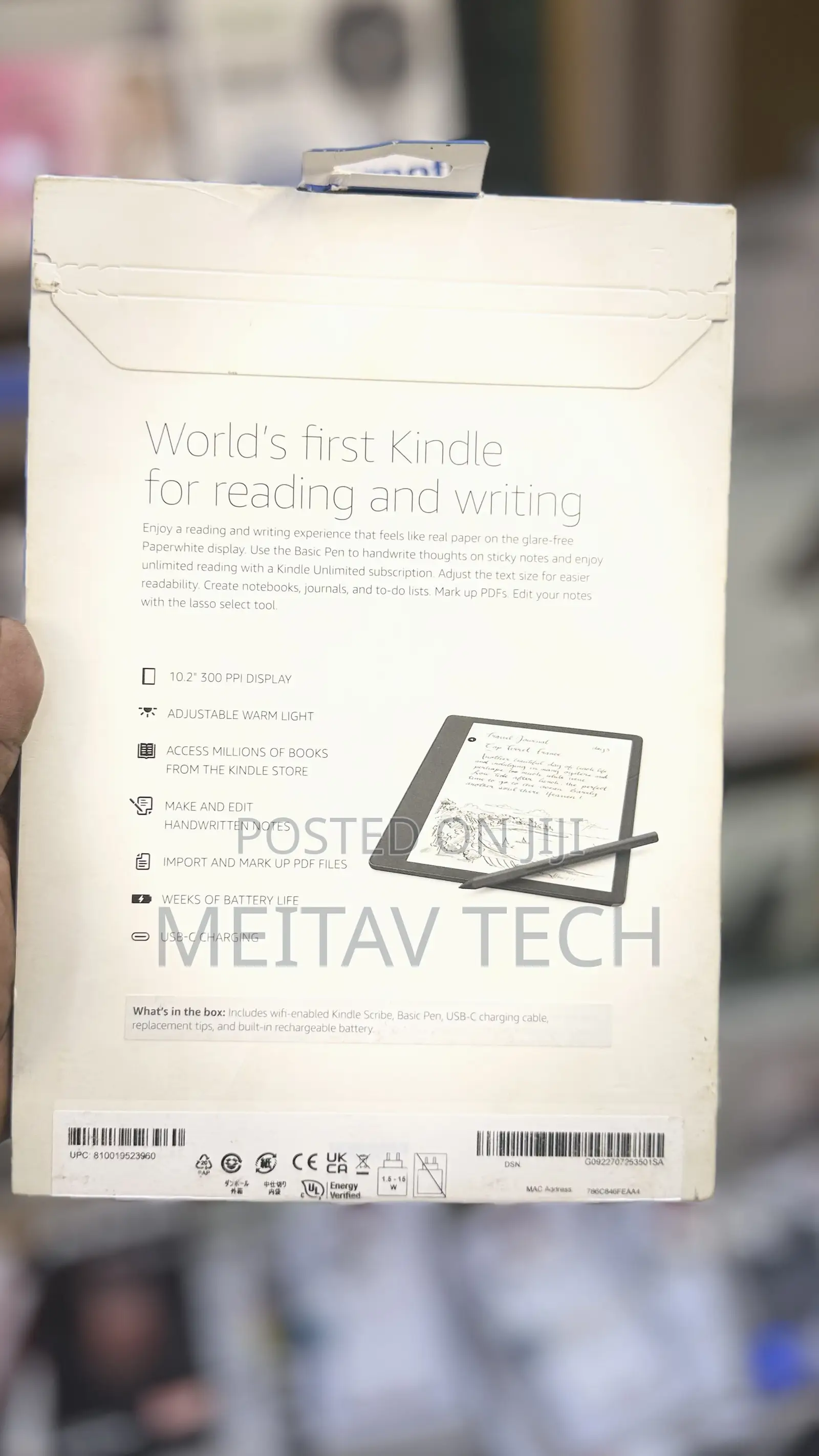 New Amazon Kindle Paperwhite 16 GB Black