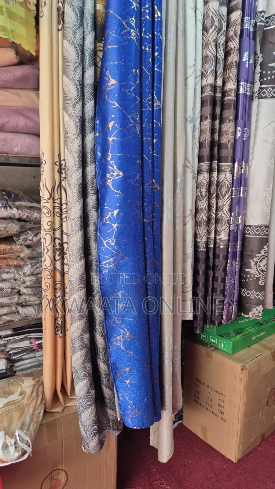 2 PC Ready Made Shading Curtains for Dining Room Bedroom 1.5m Each